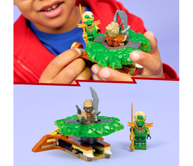 LEGO NINJAGO 71850 Lloyd kontra ziemny potwór na spinnerze - 1473533 - zdjęcie 10
